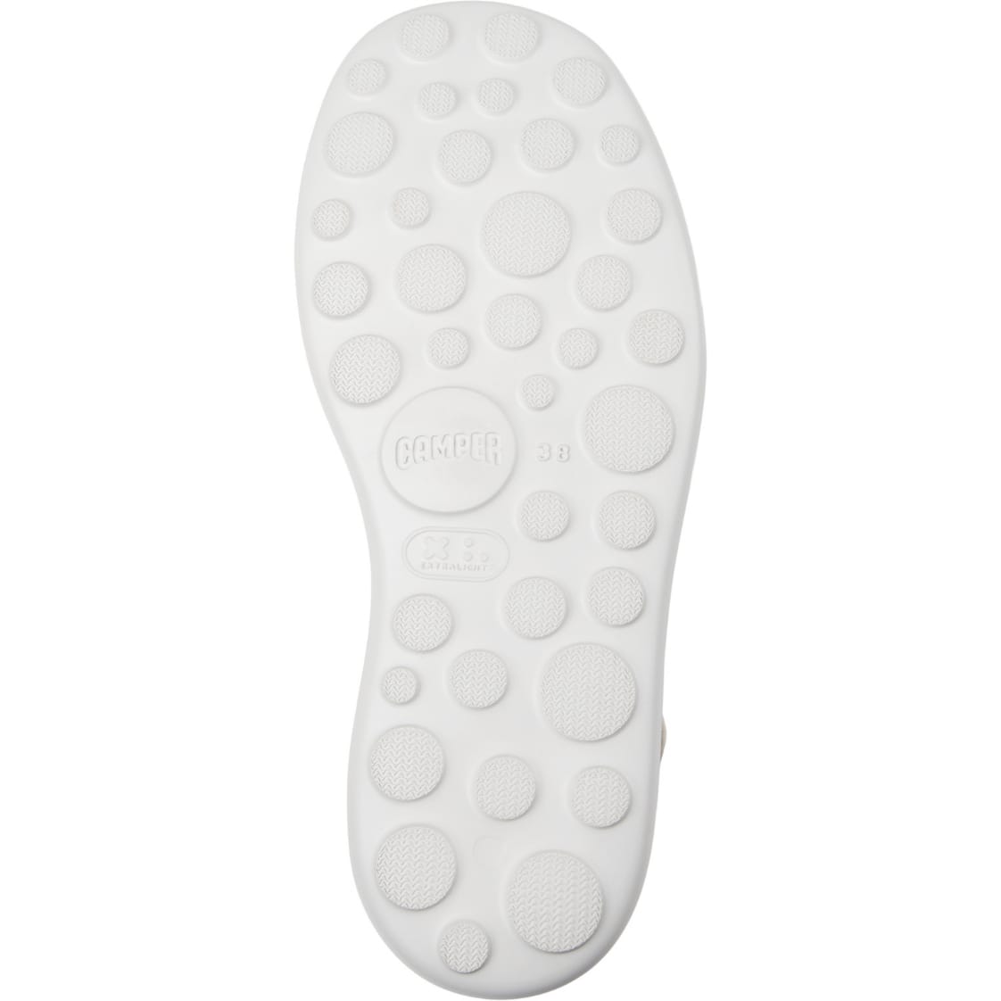 Sandalias Camper Pelotas Flota Up Blanco Mujer suela