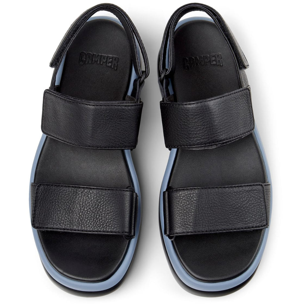 Sandalias Camper Pelotas Flota Up Negro Mujer vista superior