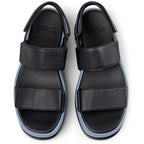 Sandalias Camper Pelotas Flota Up Negro Mujer vista superior
