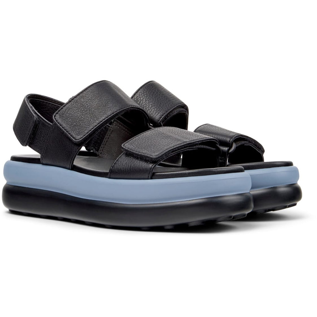 Sandalias Camper Pelotas Flota Up Negro Mujer vista frontal