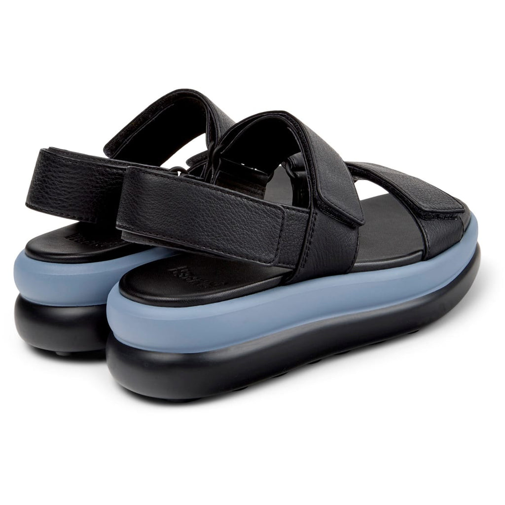 Sandalias Camper Pelotas Flota Up Negro Mujer vista trasera