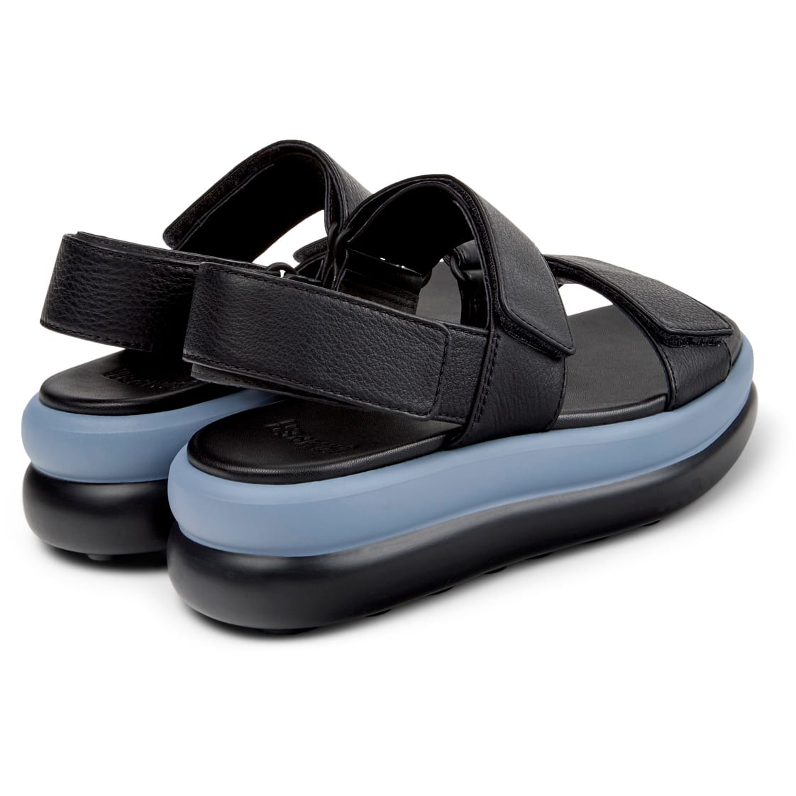 Sandalias Camper Pelotas Flota Up Negro Mujer vista trasera