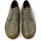 Botas y Botines Camper Peu Terreno Verde, vista cenital del par