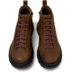 Botas y Botines Camper Brutus Marrón, vista cenital del par