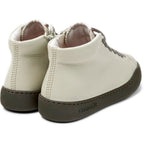 Zapatillas Camper Peu Touring Beige, vista trasera en tres cuartos