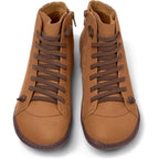 Botas y Botines Camper Peu Marrón, vista cenital del par