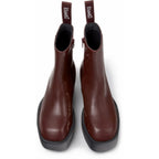 Botas y Botines Camper Billie Burdeo, vista cenital del par