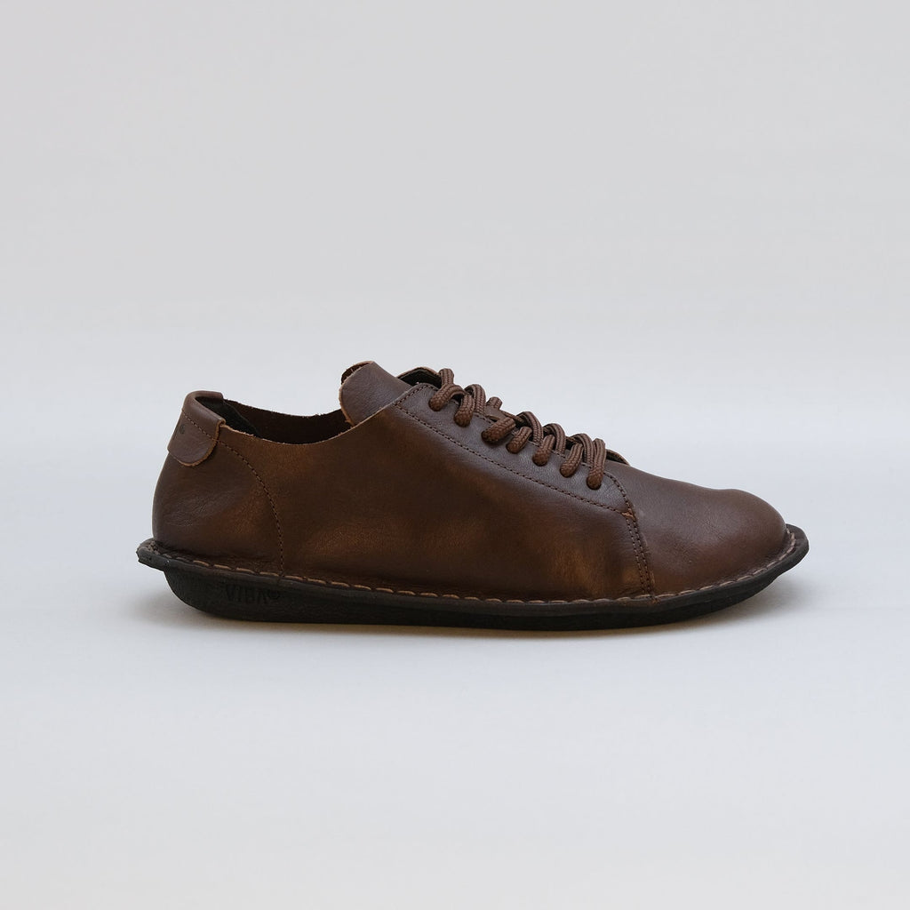Zapatos VIBAe Lisboa Cocoa Brown, perfil lateral