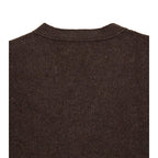 Sweater Harley of Scotland Cardigan Harley Hombre Porcupine, detalle de la textura, vista trasera