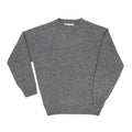Sweater Harley of Scotland Sweater Harley Hombre Med Gray, vista frontal, prenda completa