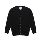 Sweater Harley of Scotland Cardigan Harley Hombre Black, vista frontal, prenda completa