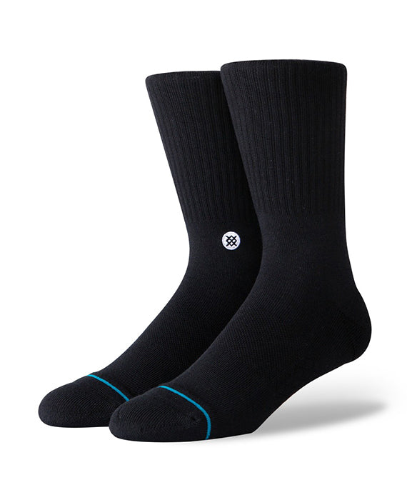 Sock Icon Quarter Black (9424193356081)