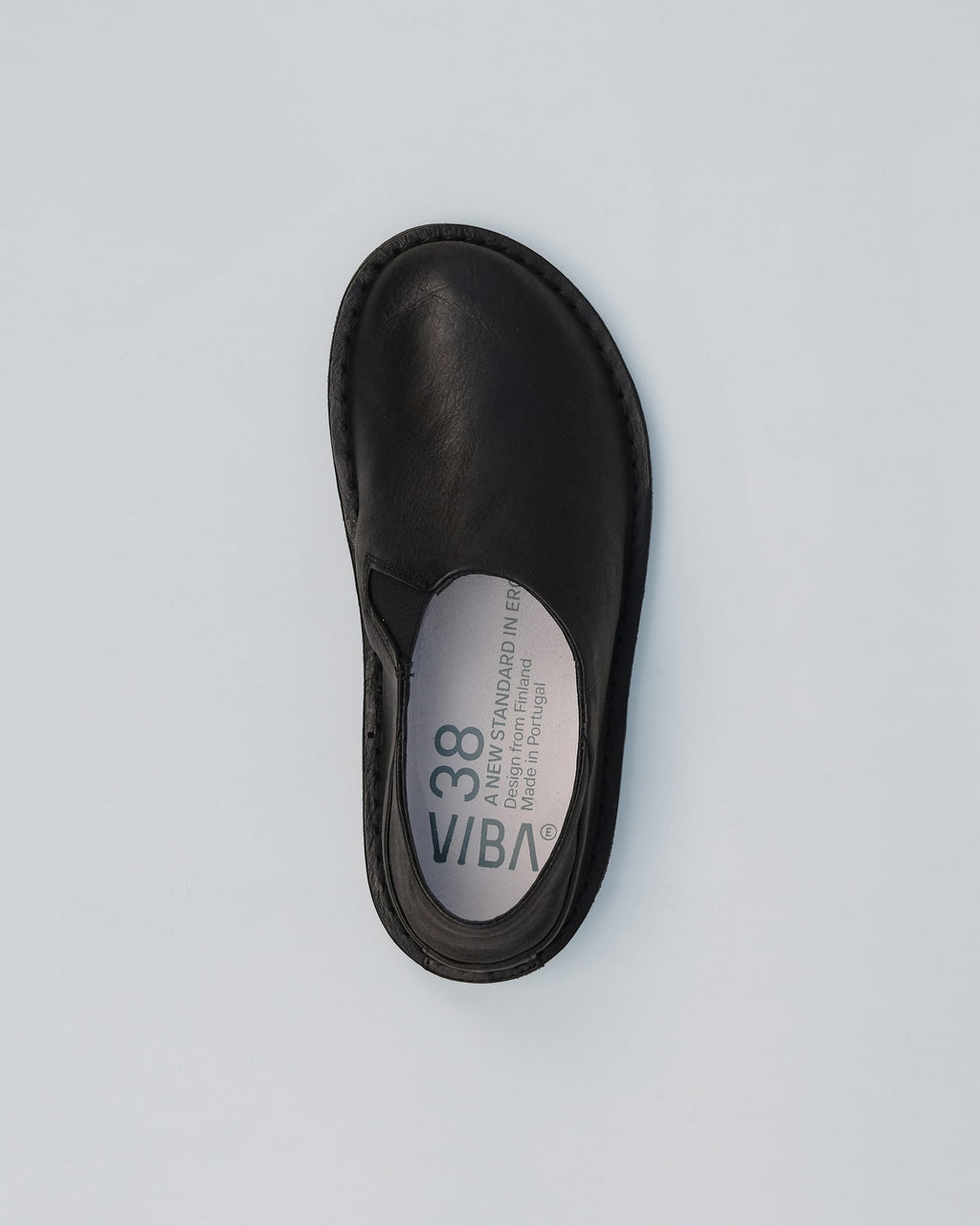 Zapatos VIBAe Zuma Preto Black, vista cenital