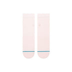 Calcetines Stance Icon Quarter Pink, par de calcetines, vista frontal