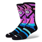 Calcetines Stance Gimme The loot Black, par de calcetines en tres cuartos