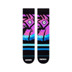 Calcetines Stance Gimme The loot Black, par de calcetines, vista frontal plana