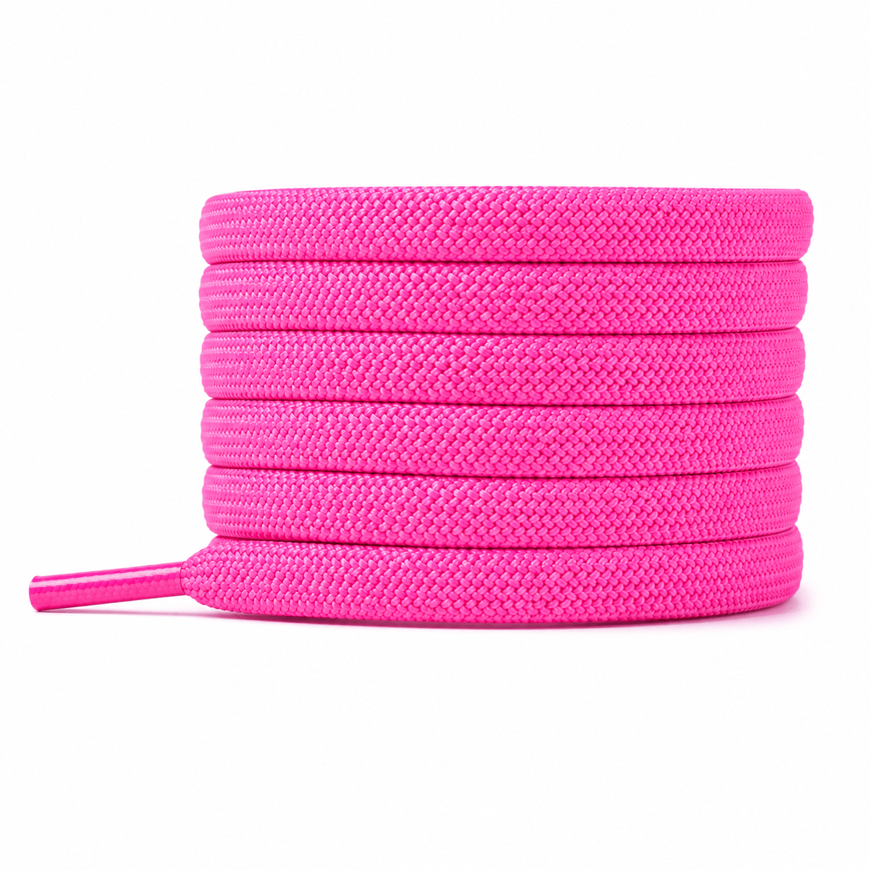 cuidado Rumbos Cordon Elasticado Pink, detalle del cordón enrollado