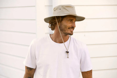 Sombreros Conner Hats Aussie Surf Organic Cotton Hat Khaki