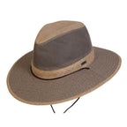 Sombreros Conner Hats Cool Air Hiker Hat Natural, vista de perfil del sombrero