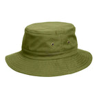Sombreros Conner Hats Hiker Bucket Hat Olive, vista de perfil