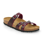 Sandalia Birkenstock Franca Oiled Leather Zinfandel, vista principal