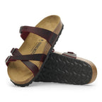 Sandalia Birkenstock Franca Oiled Leather Zinfandel, detalle de la suela