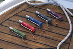 Cuchillo Opinel Trekking N°8 Rojo - vista 6, cuchillos de colores variados en cubierta