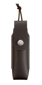Cuchillo Opinel N°8 Trekking azul con funda - vista 7, detalle de la funda de cuero