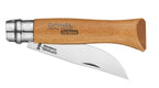 Cuchillo Opinel N°9 Carbon Steel - vista 6, vista completa del cuchillo abierto