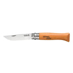 Cuchillo Opinel N°9 Carbon Steel - vista 1, vista completa del cuchillo abierto