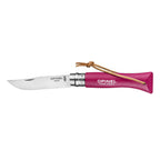 Cuchillo Opinel Trekking N°06 Strawberry - vista 1, vista completa del cuchillo abierto