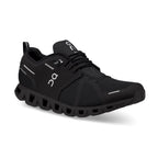 Zapatillas On Running Cloud 5 Waterproof W All Black, vista principal, perfil en ángulo
