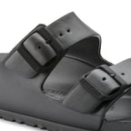 Sandalias Birkenstock Arizona EVA Metallic Anthracite, detalle del material