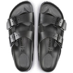 Sandalias Birkenstock Arizona EVA Metallic Anthracite, vista cenital del par