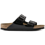 Sandalias Birkenstock Arizona Patent Black, perfil lateral