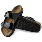 Sandalias Birkenstock Arizona Patent Black, detalle de la suela
