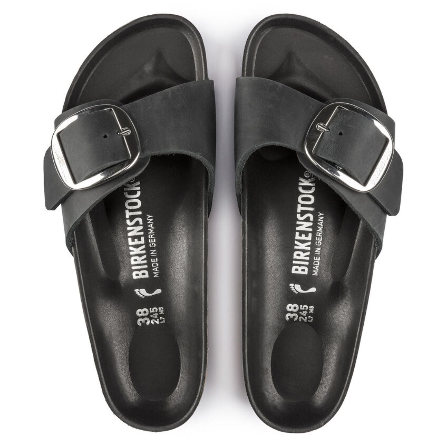 Madrid Big Buckle Black (6590160699463)