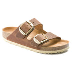 Sandalias Birkenstock Arizona Big Buckle Cognac, perfil lateral (1)