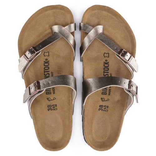 Sandalias Birkenstock Mayari Graceful Taupe, vista cenital