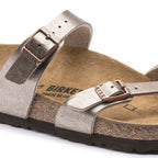 Sandalias Birkenstock Mayari Graceful Taupe, detalle del material