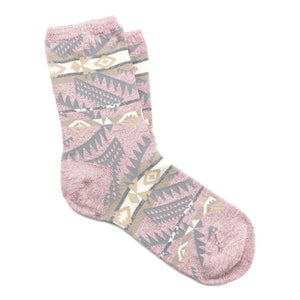 Ethno Linen Soft Pink Mujer