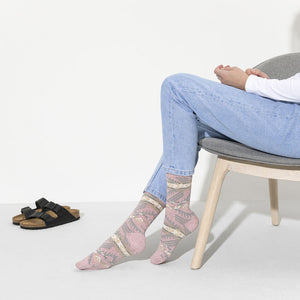 Ethno Linen Soft Pink Mujer