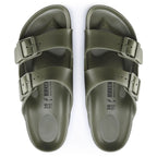 Sandalias Birkenstock Arizona EVA Khaki, vista cenital