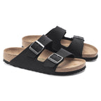 Sandalias Birkenstock Arizona Black Vegan, perfil lateral (2)