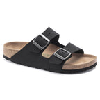 Sandalias Birkenstock Arizona Black Vegan, perfil lateral (1)