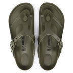 Sandalias Birkenstock Gizeh EVA Khaki, vista cenital
