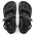 Sandalias Birkenstock Kalahari Futura Black, vista cenital del par