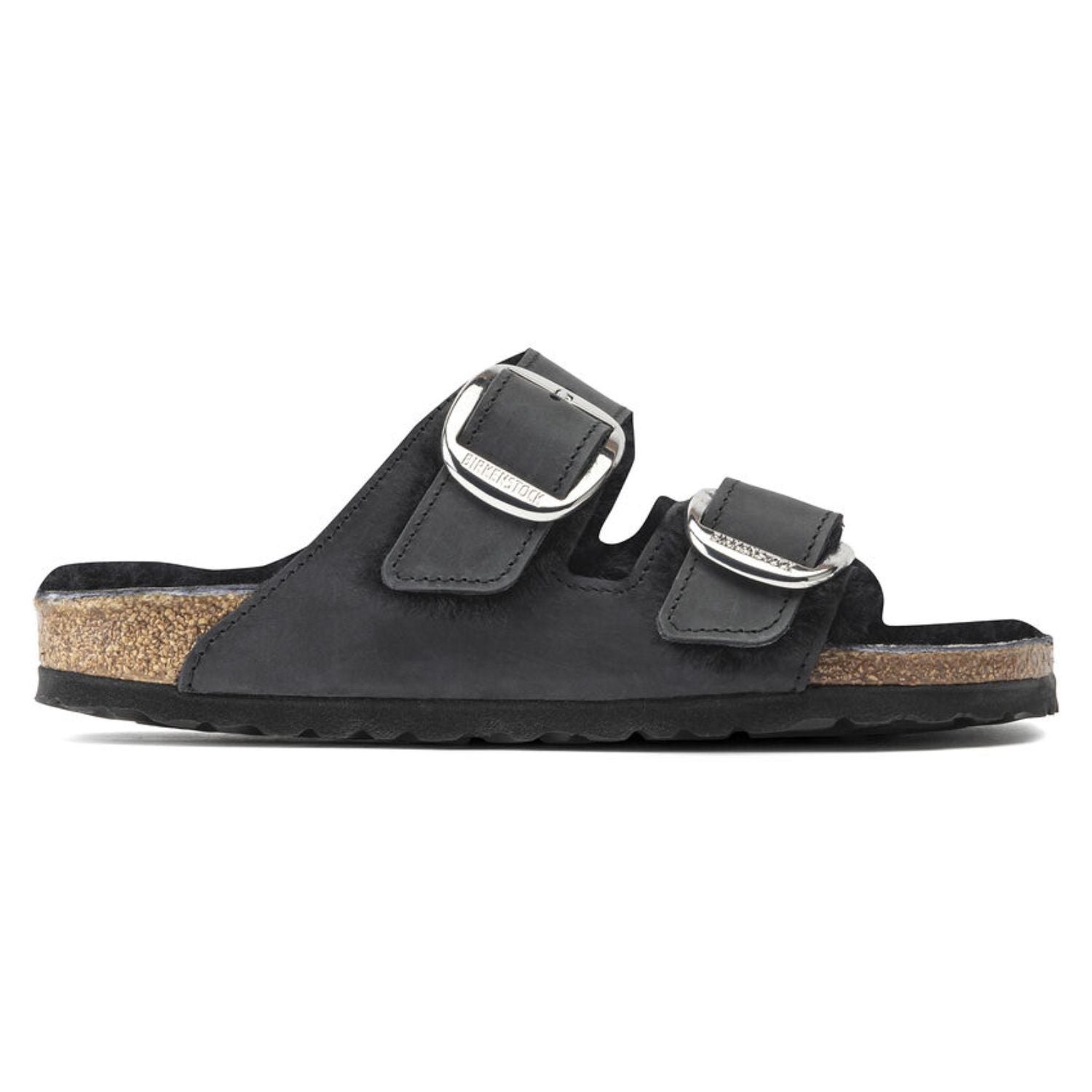 Arizona Sheepskin Big Buckle Black (6590159880263)