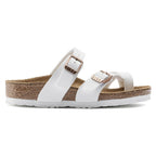Sandalias Birkenstock Mayari Kids White, perfil lateral
