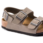Sandalias Birkenstock Milano Kids Stone, detalle del material